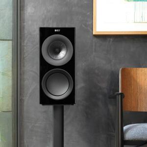 Изображение продукта KEF R3 BLACK (пара) - полочная акустическая система - 4