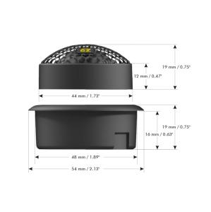 Изображение продукта Ground Zero GZCT 25M-SPL - ВЧ динамики, твитеры - 4