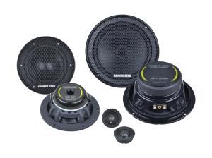 Миниатюра продукта GROUND ZERO GZRC 165.3SQX-ACT 3 полосная компонентная акустическая система