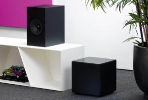 Изображение продукта KEF KUBE 8 MIE BLACK -  активный сабвуфер - 6