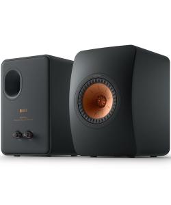 Изображение продукта KEF LS50 META CARBON BLACK (ПАРА) - полочная акустическая система / пассивные двухполосные мониторы - 2