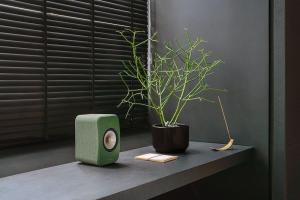 Изображение продукта KEF LSX II Olive Green - беспроводная полочная акустическая система - 9