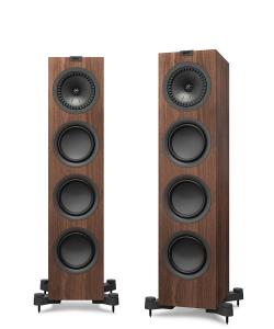 Миниатюра продукта KEF Q550 WALNUT пара - напольная акустическая система